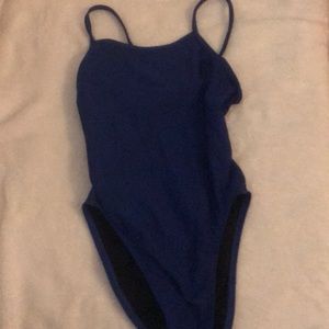 JOLYN CHEVY ONESIE BLUE